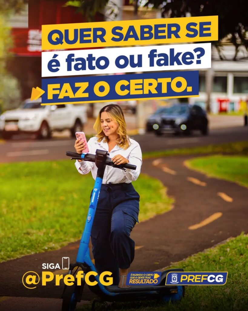 Você está vendo este post, mas ainda não segue a @prefcg? 👀 Então aproveita e segue a gente! Por aqui, você acompanha de perto as ações, ser…