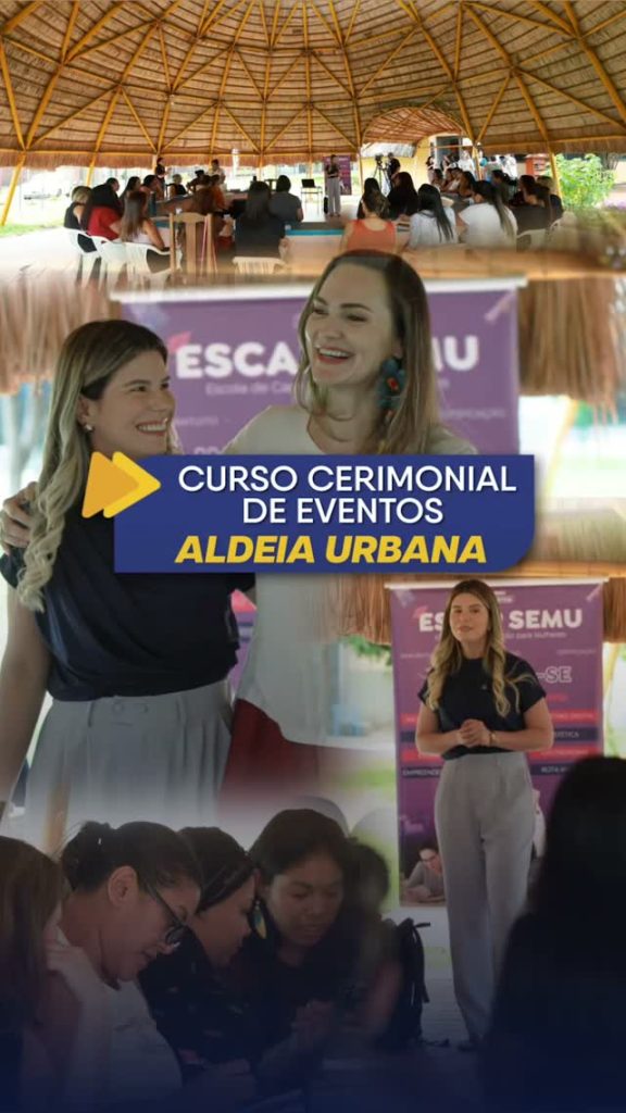 Qualificação que abre portas e gera novas oportunidades! Na comunidade indígena Marçal de Souza, a PrefCG levou o curso de Cerimonial de Eve…