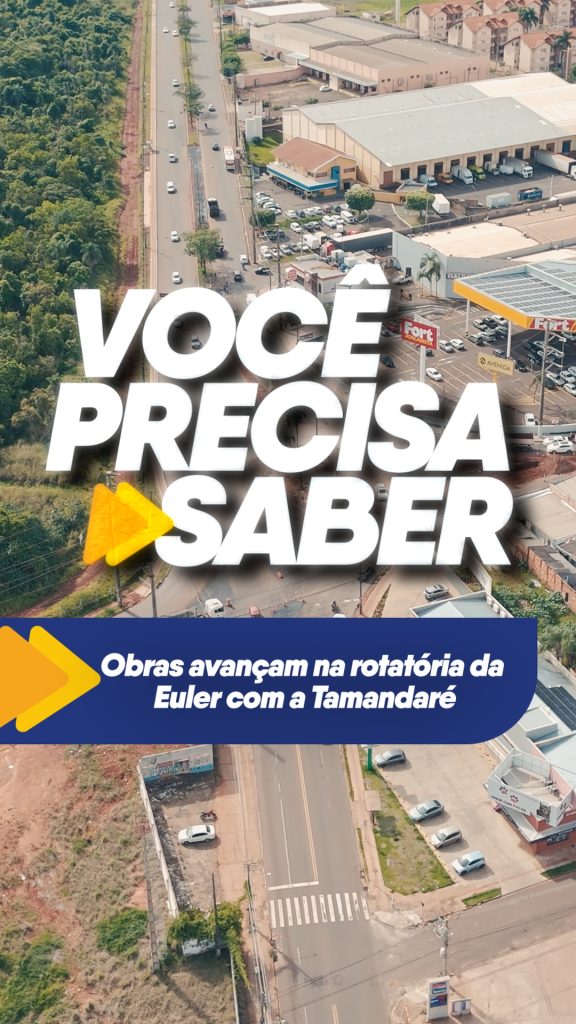 🚧 As obras no cruzamento da Avenida Euler de Azevedo com a Tamandaré estão avançando! Com investimento de mais de R$ 2,4 milhões, o projeto…