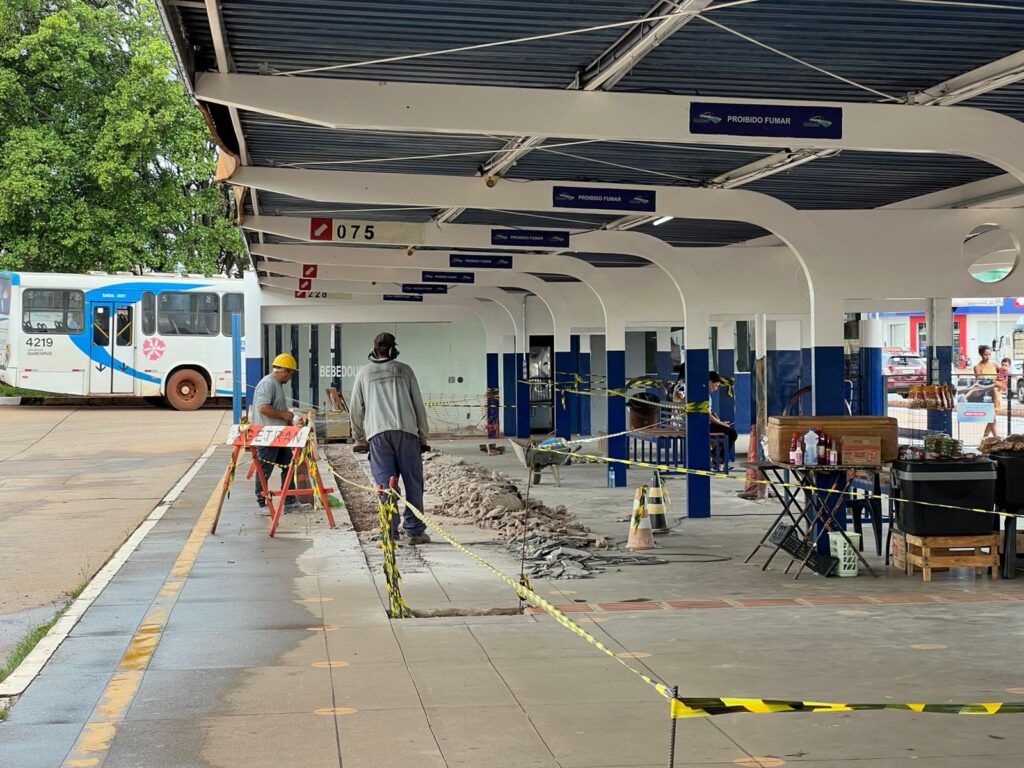 Reforma de terminais garante maior conforto e segurança a usuários do transporte coletivo