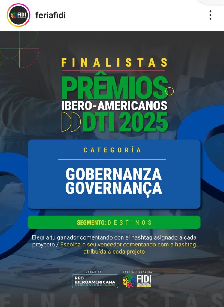 CG participa hoje do Prêmio Ibero-Americano de Destino Turístico Inteligente 