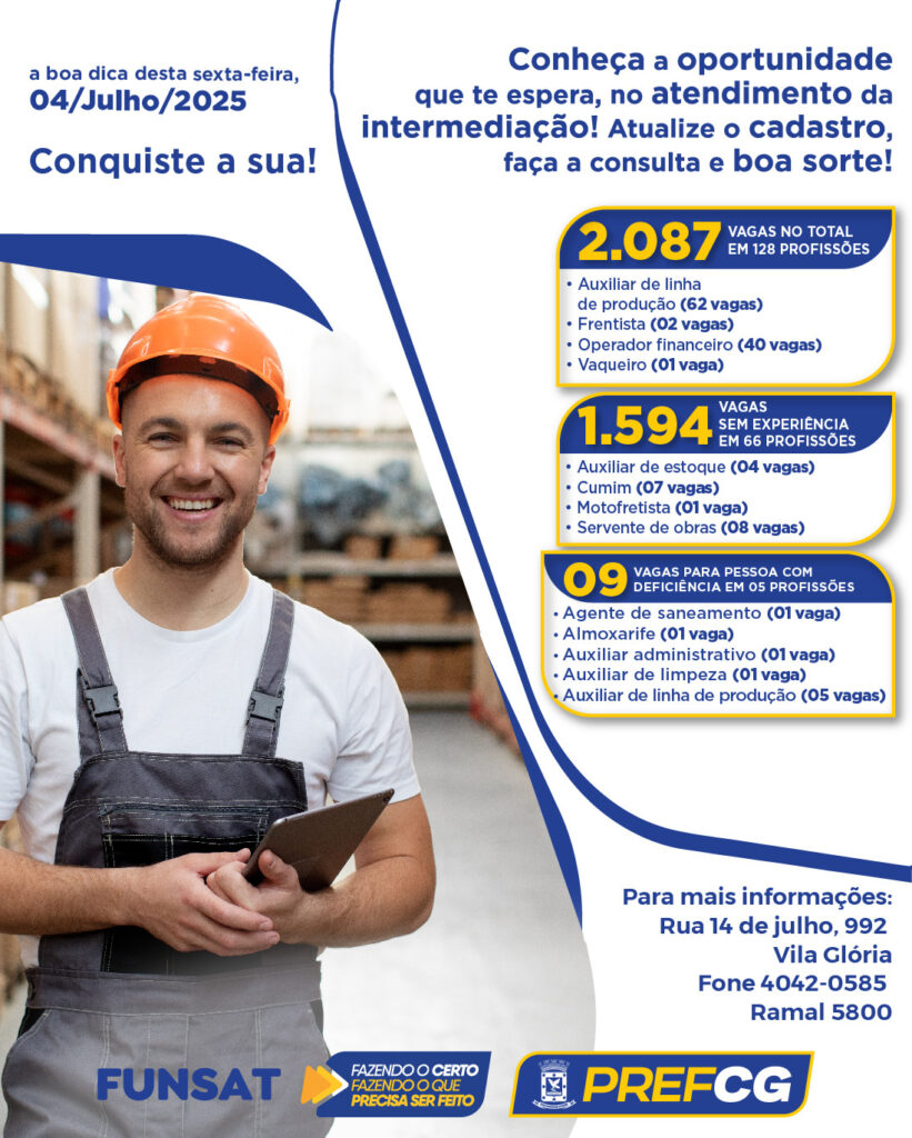 Foto: Reprodução/Prefeitura de Campo Grande - MS