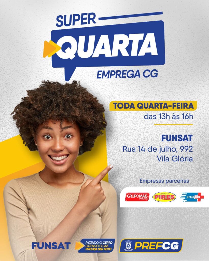 Balcão de empregos da Funsat chega no Jardim Canguru nesta terça-feira Balcão de empregos da Funsat chega no Jardim Canguru nesta terça-feira