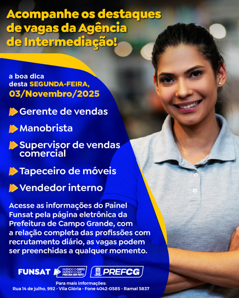 Foto: Reprodução/Prefeitura de Campo Grande - MS