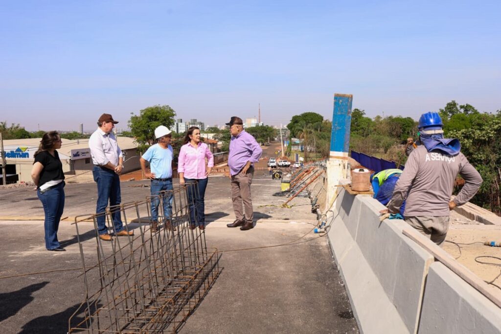 Viaduto no Jardim Veraneio vai reduzir tempo de viagem para motoristas Viaduto no Jardim Veraneio vai reduzir tempo de viagem para motoristas