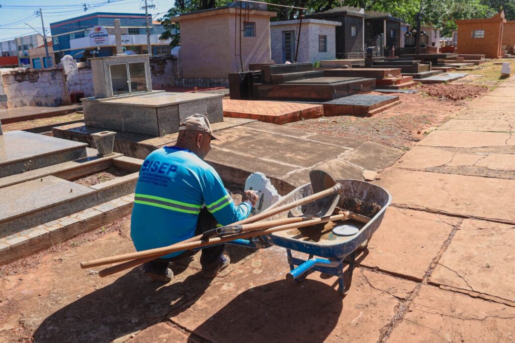 Dia dos Finados terá apresentação da banda da GCM, entrega de mudas e missas Dia dos Finados terá apresentação da banda da GCM, entrega de mudas e missas