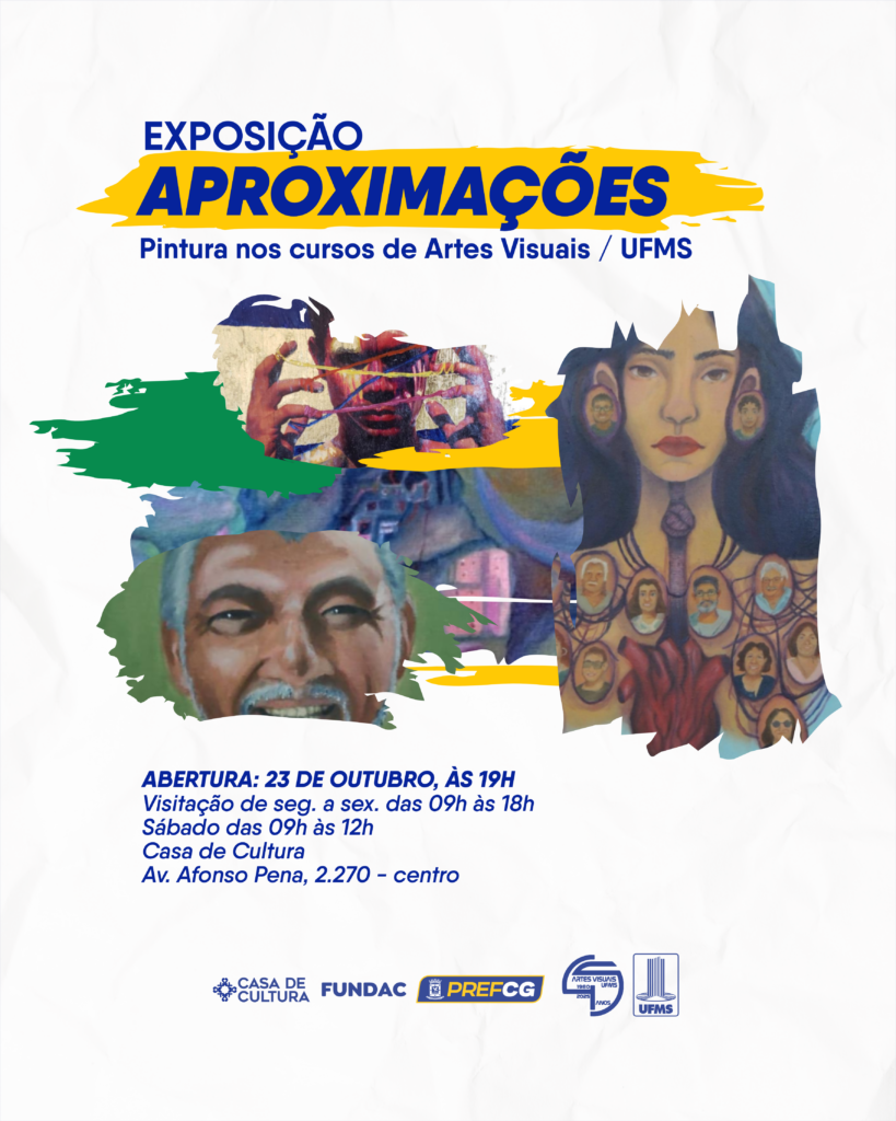 Exposição “Aproximações” celebra 45 anos dos cursos de Artes Visuais da UFMS Exposição “Aproximações” celebra 45 anos dos cursos de Artes Visuais da UFMS