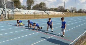 Funesp realiza segunda etapa do Festival de Atletismo Jovem Talento