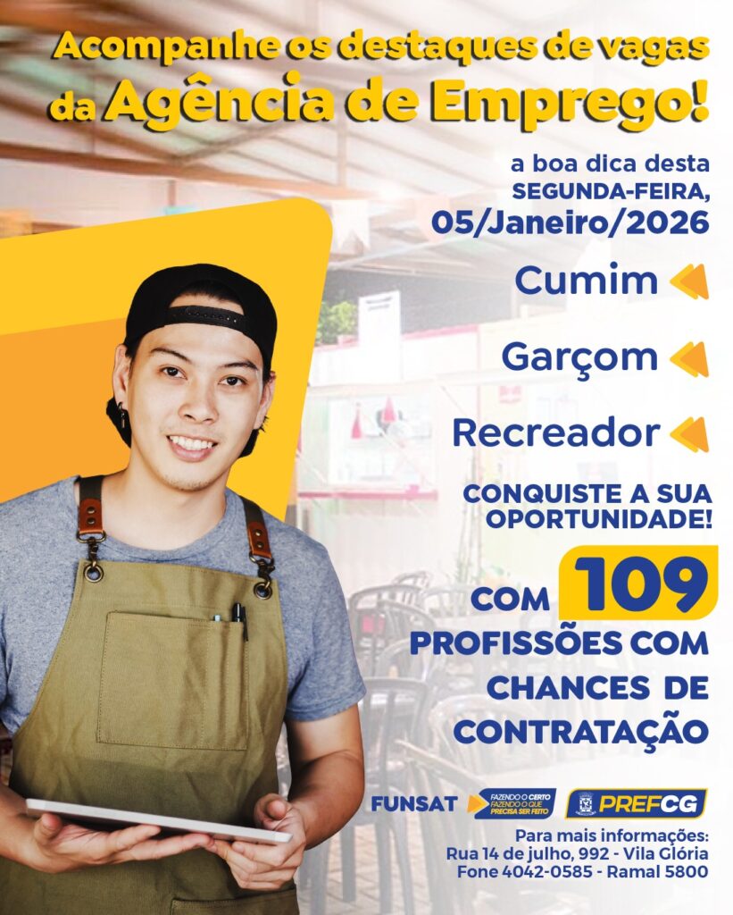 Foto: Reprodução/Prefeitura de Campo Grande - MS