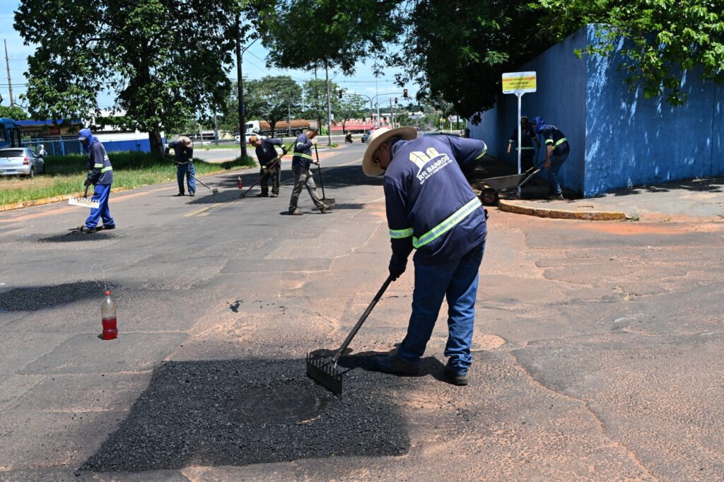 Prefeitura da Capital tapa 20 mil buracos em sete dias e acelera melhorias na mobilidade