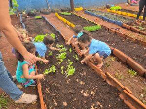 FAC Sustentável leva educação ambiental e hortas a escolas de Campo Grande
