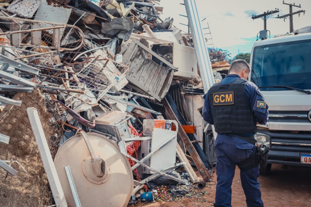 GCM deflagra 1ª Operação Ferro-Velho de 2026