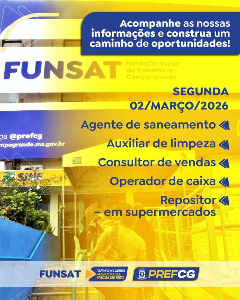 Foto: Reprodução/Prefeitura de Campo Grande - MS