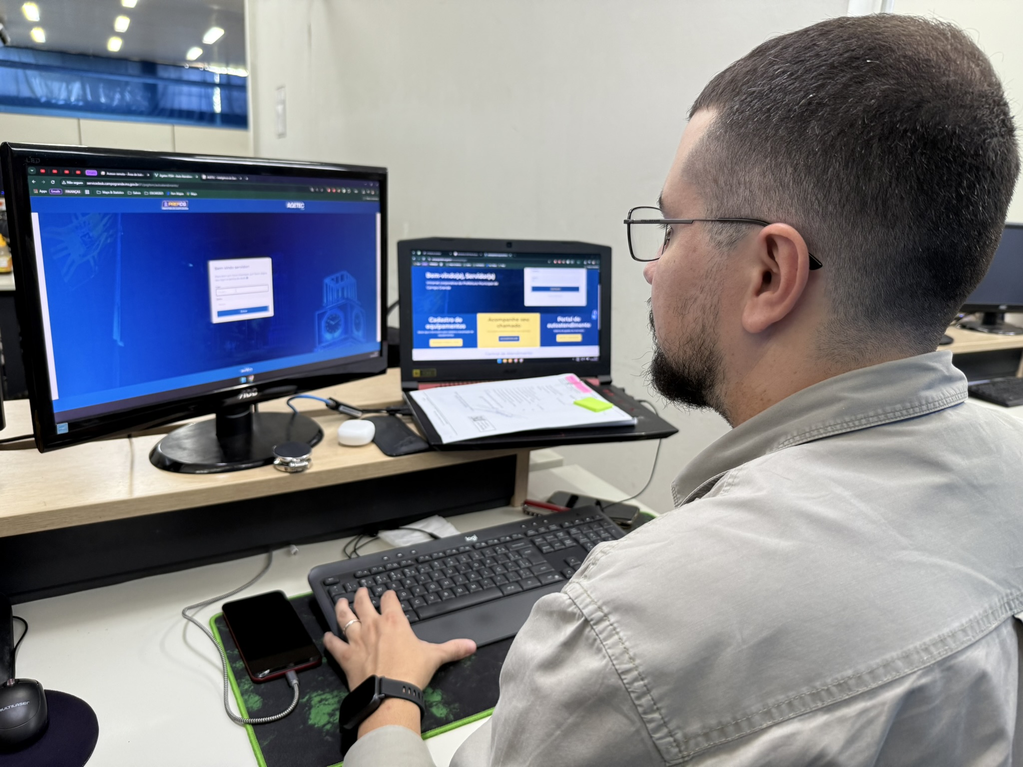 Em Campo Grande Agetec lança chatbot Téo e moderniza intranet