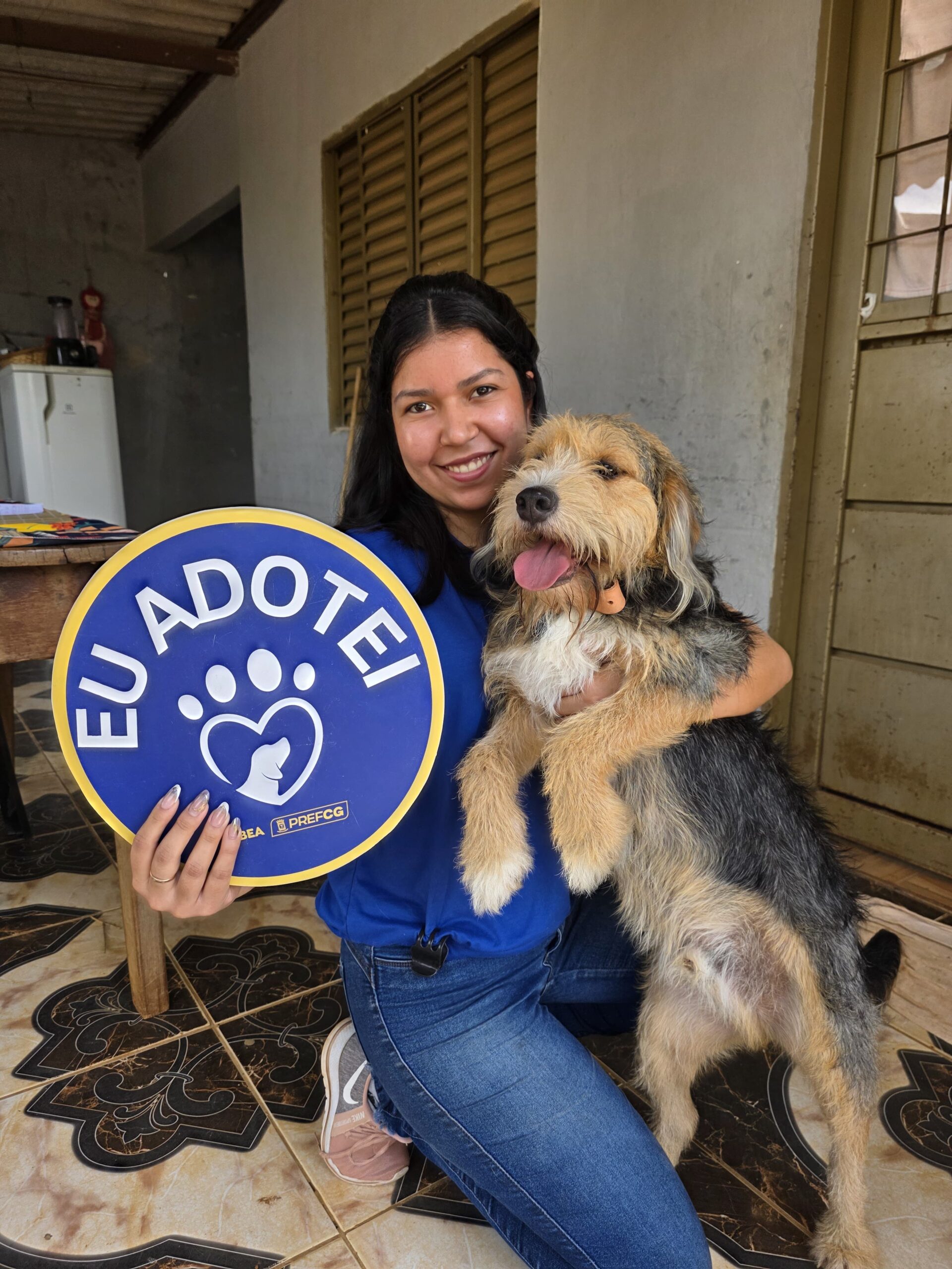 WhatsApp Image 2026 02 03 at 09.47.07 scaled PrefCG realiza ação de adoção com cães resgatados de maus-tratos