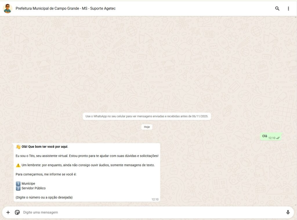 Foto: Reprodução/Prefeitura de Campo Grande - MS