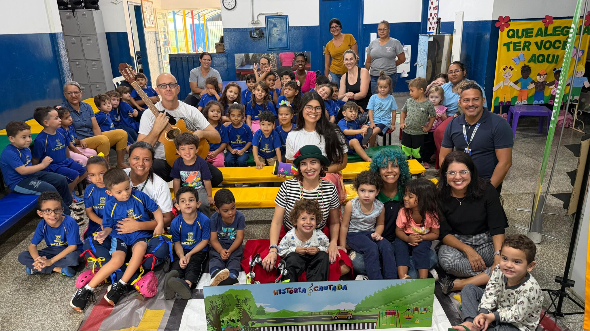 Educação para o trânsito chega à EMEI Santa Terezinha