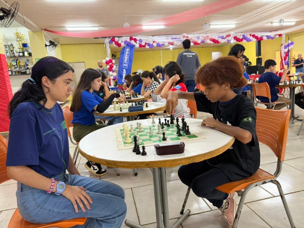 Jogos Escolares destacam xadrez e apoio das famílias