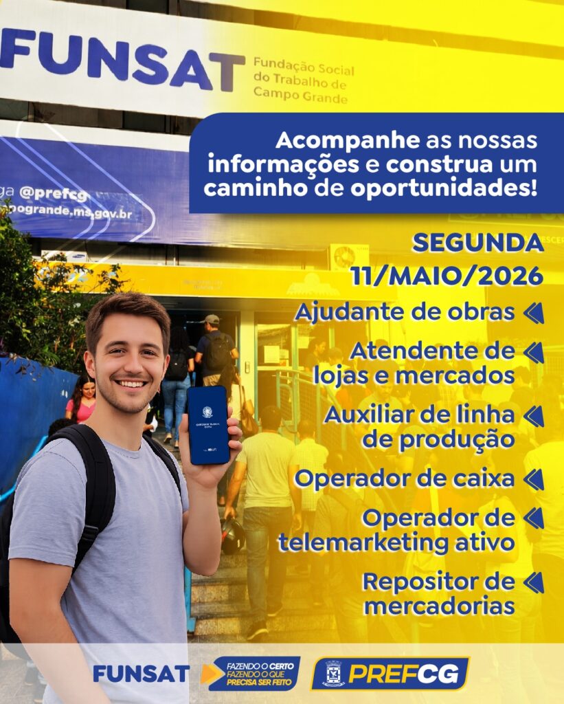 Foto: Reprodução/Prefeitura de Campo Grande - MS