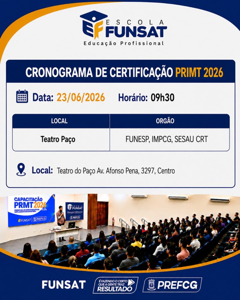 Foto: Reprodução/Prefeitura de Campo Grande - MS