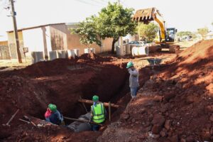 Obras de drenagem levam infraestrutura ao Jd. das Nações