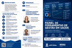 Novo painel da Sesau integra dados para qualificar decisões na saúde