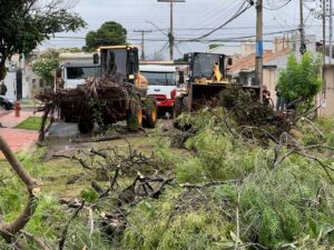 Prefeitura mantém força-tarefa para atender ocorrências após temporal