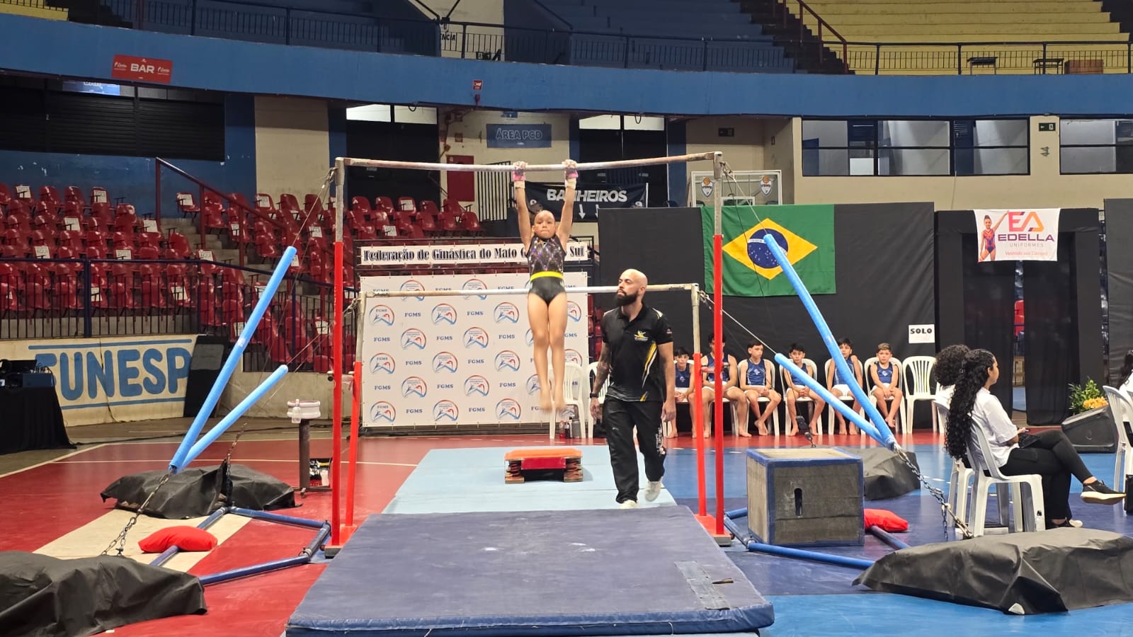 Guanandizão recebe talentos da ginástica artística neste fim de semana